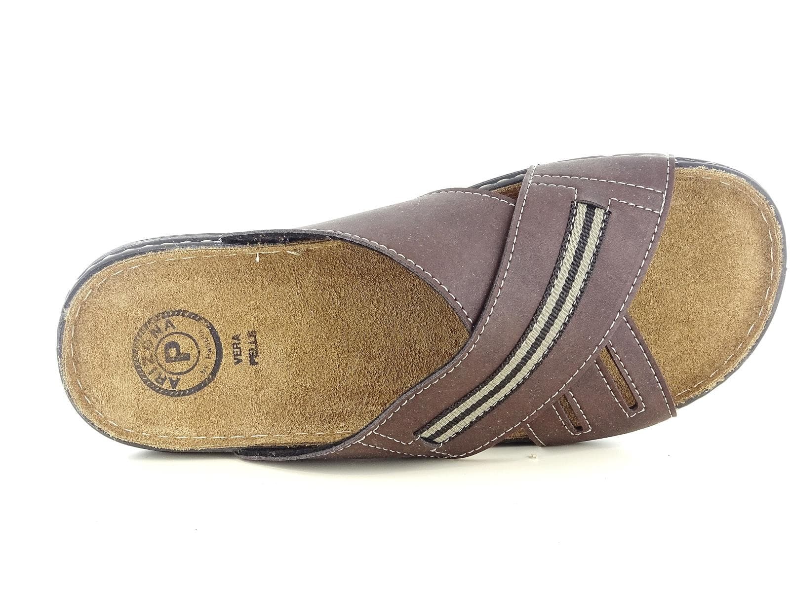 PATRIZIA 611MONONUMERO CIABATTA UOMO in Pantofole 3A Moda Mare Sport - Bellaria Igea Marina, commercioVirtuoso.it