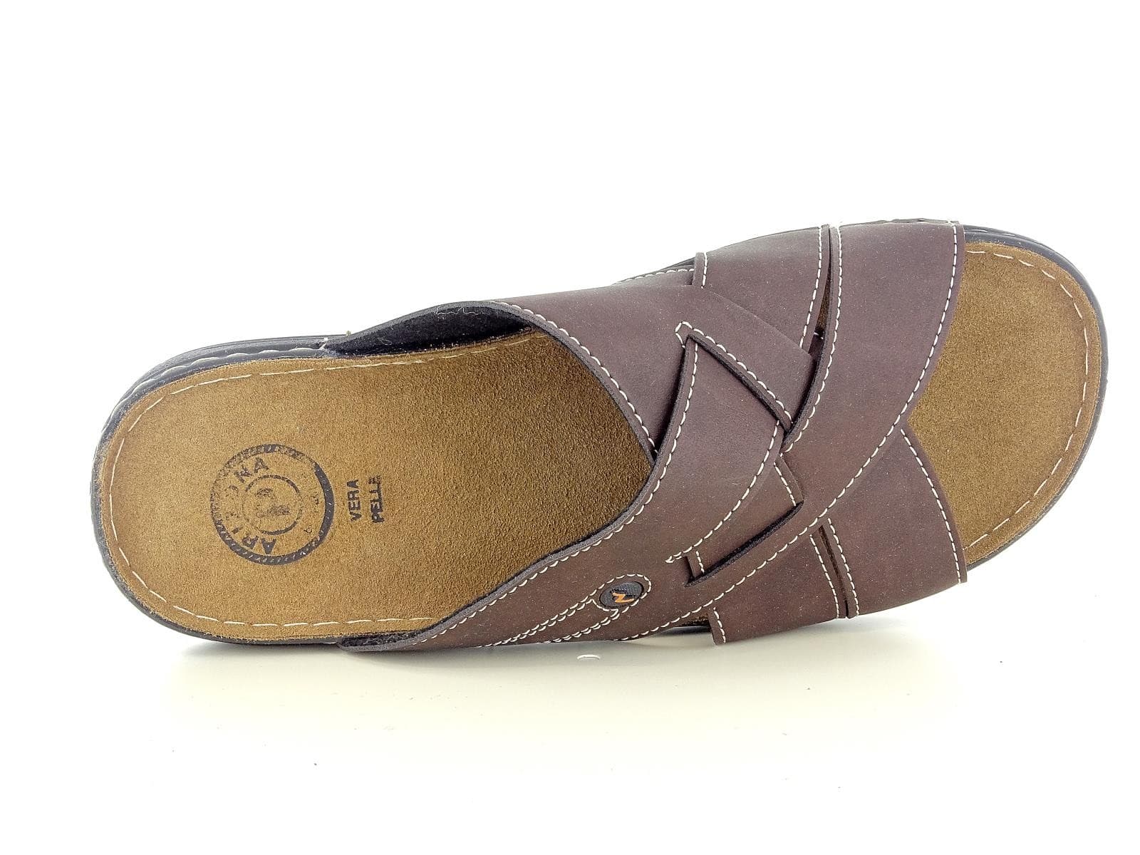 PATRIZIA 634MONONUMERO CIABATTA UOMO in Pantofole 3A Moda Mare Sport - Bellaria Igea Marina, commercioVirtuoso.it
