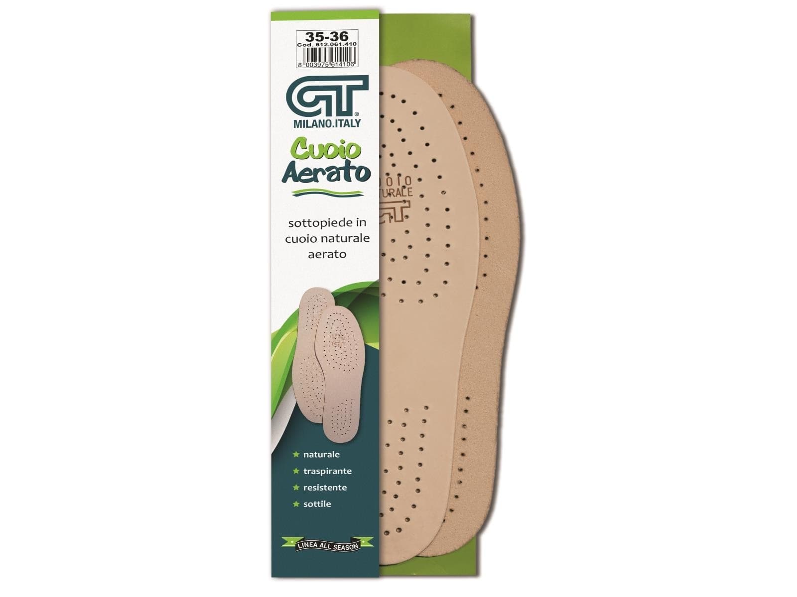 ACCESSORI CALZATURE CUOIO SUOLETTA UNISEX ADULTO - 2