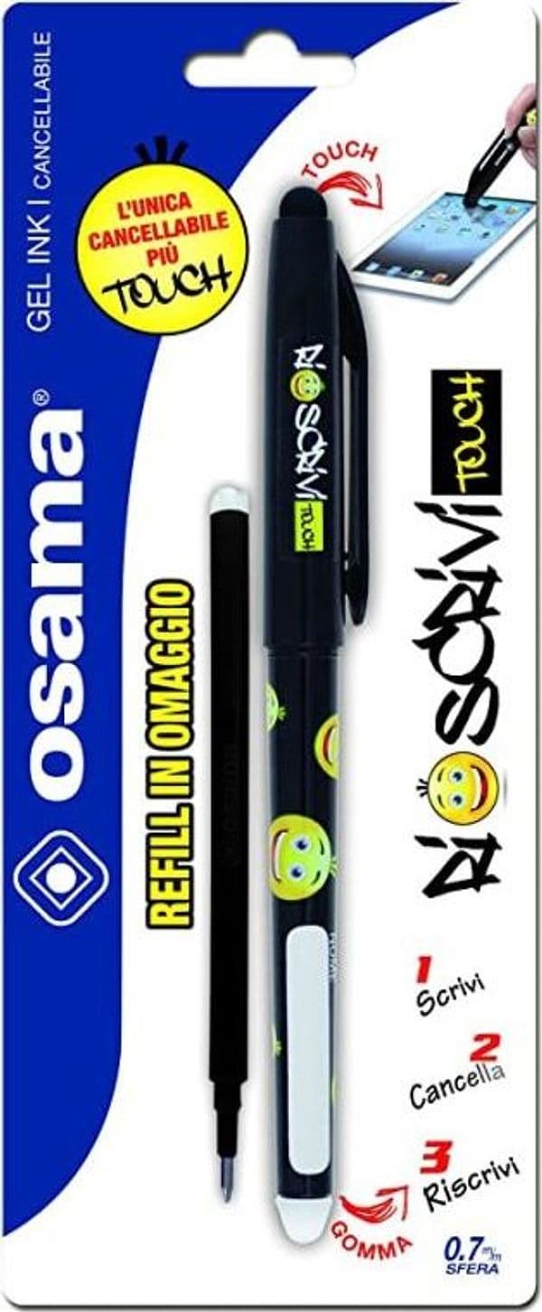 Osama Blister Penna+Refil Ri-Scrivi Nero