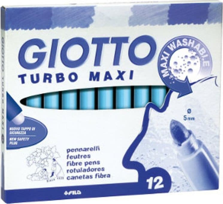 Pennarello Turbo Maxi Giotto Azzurro Cielo in Pennarelli per bambini Scontolo.net - Potenza, commercioVirtuoso.it