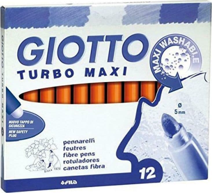 Pennarello Giotto Turbo Maxi Colore Arancione in Pennarelli per bambini Scontolo.net - Potenza, commercioVirtuoso.it