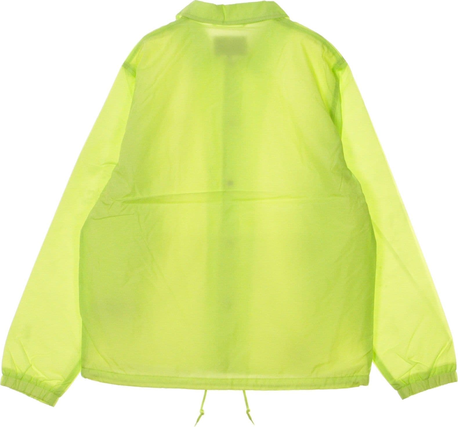 CARHARTT WIP Giacca Coach Jacket Uomo Script Coach Jacket Lime/black da uomo in Giacche Drestige - Casamassima, commercioVirtuoso.it