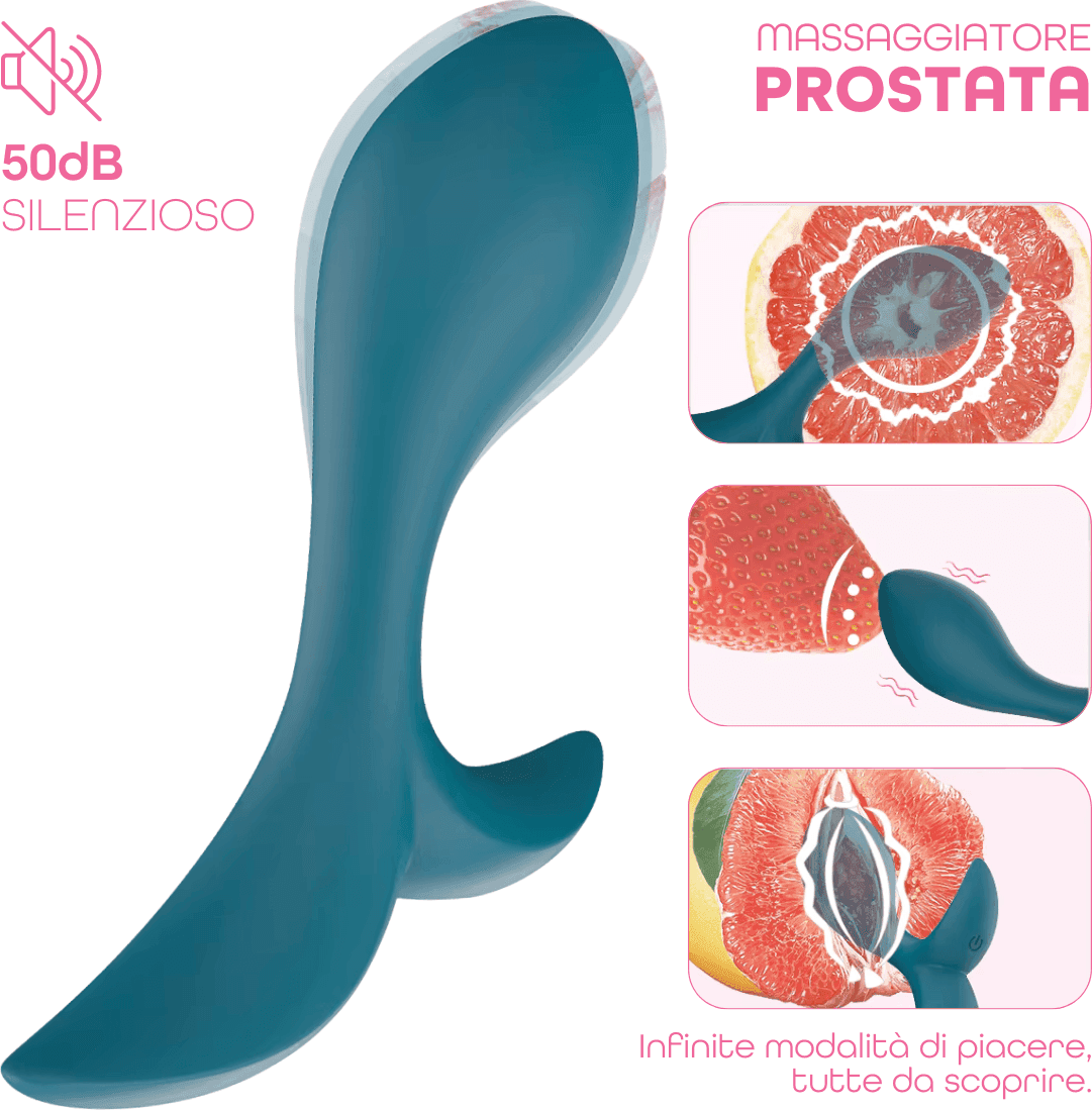 Vibratore Anale Massaggiatore Prostatico Controllo con App in Silicone Morbido in Vibratori anali e per perineo Do You Erotic - Napoli, commercioVirtuoso.it