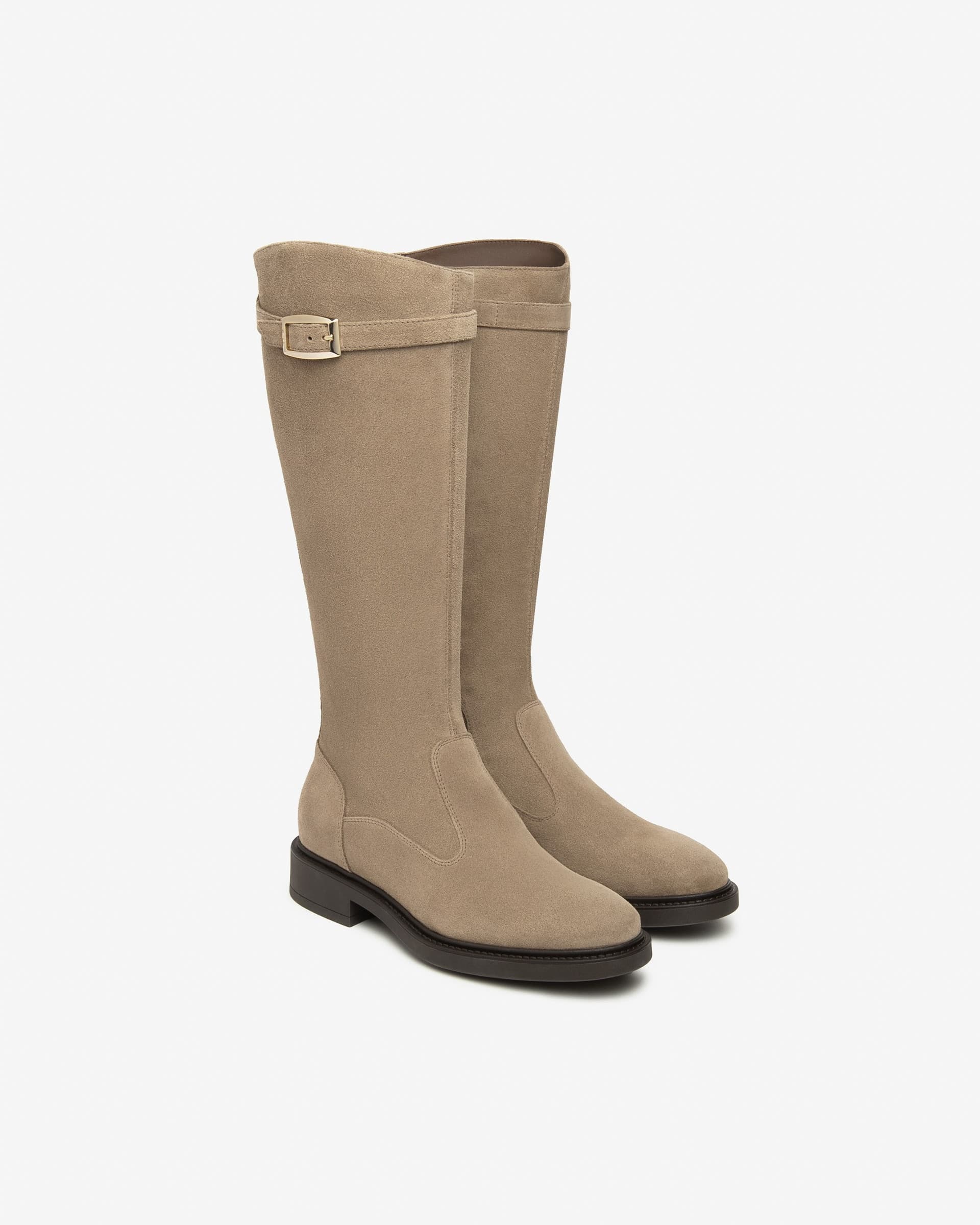 Nero Giardini stivali donna in pelle scamosciata col. argilla I514715D501 in Stivali Teresi Calzature - Marsala, commercioVirtuoso.it