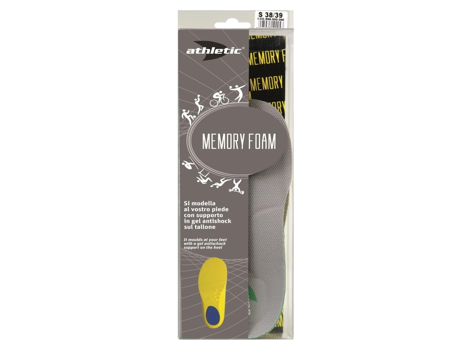ACCESSORI CALZATURE SUOLMEMORY SUOLETTA UNISEX ADULTO - 2