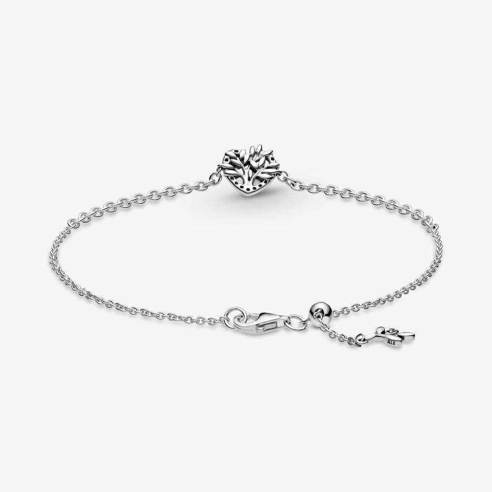 Pandora  Bracciale Albero della famiglia e cuore
