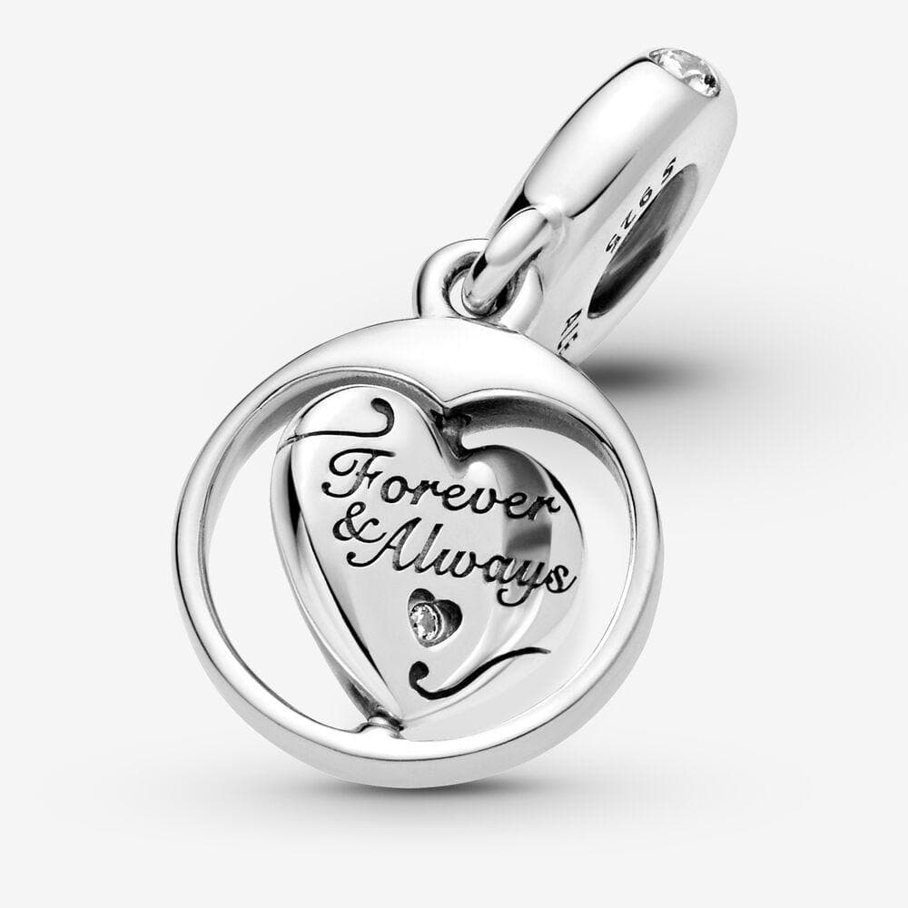 Pandora Charm pendente girevole Anima gemella Forever & Always in Bead Charm Alba Gioielli - Casoria, commercioVirtuoso.it