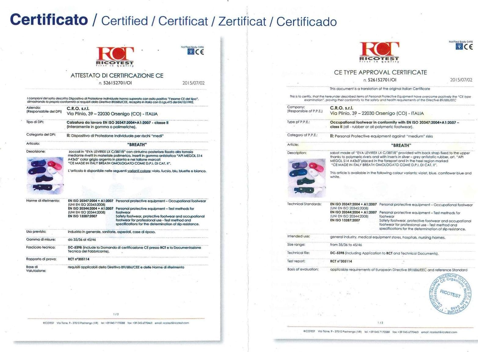 SABOT BREATH SABOT UNISEX KIDS/ADULTO in Zoccoli e sabot 3A Moda Mare Sport - Bellaria Igea Marina, commercioVirtuoso.it