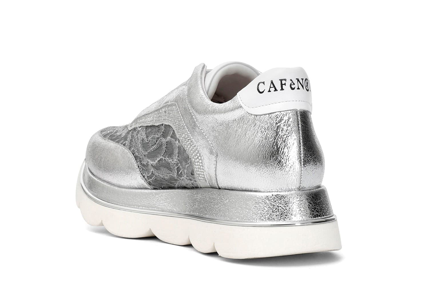 SLIP-ON IN PELLE LAMINATA E PIZZO in Slip e perizomi 3A Moda Mare Sport - Bellaria Igea Marina, commercioVirtuoso.it