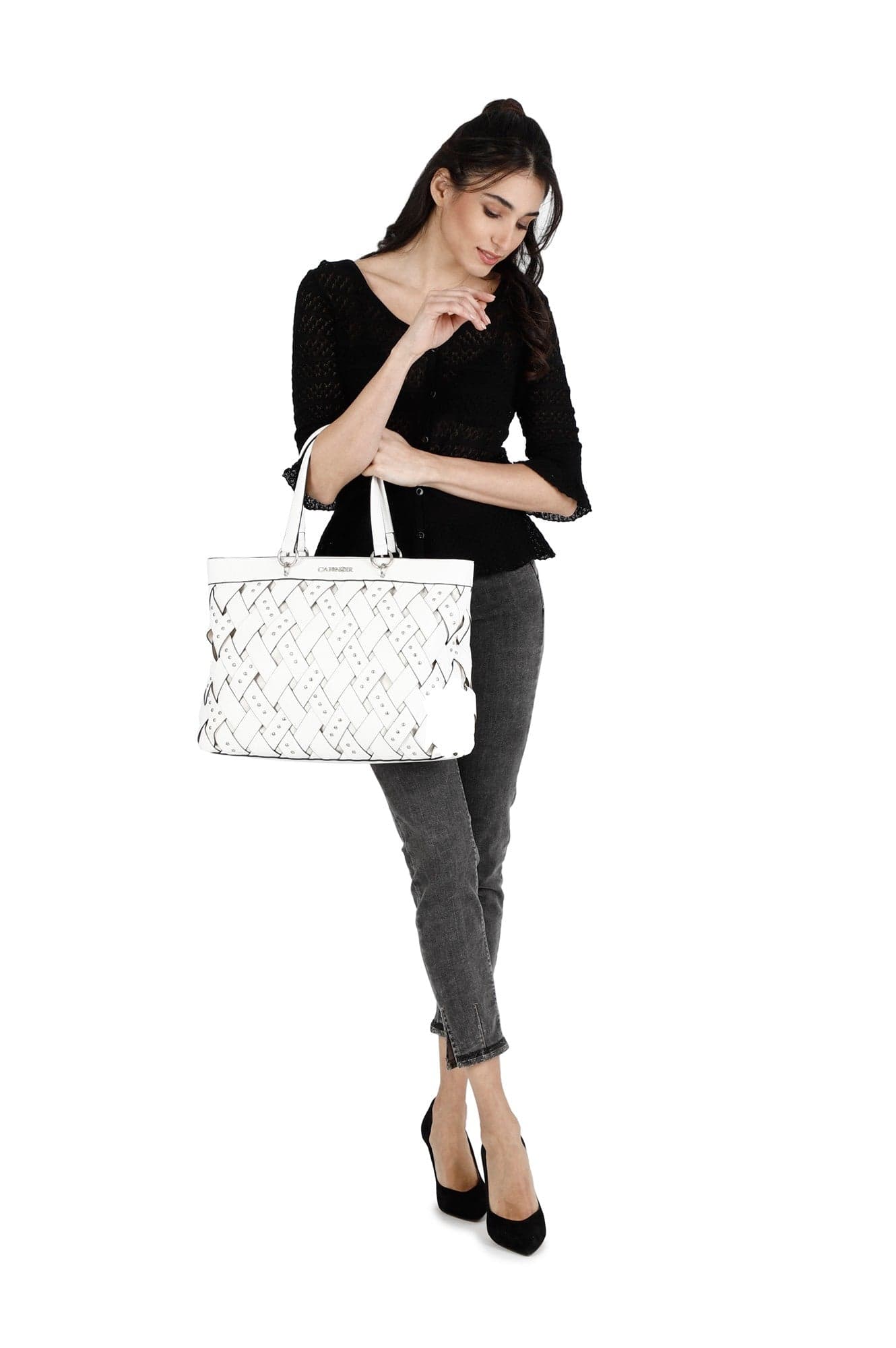 SHOPPING CON INTRECCIO in Borse Tote 3A Moda Mare Sport - Bellaria Igea Marina, commercioVirtuoso.it
