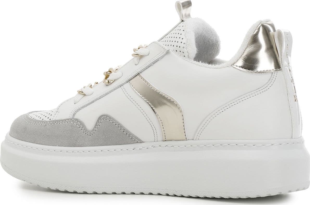 SNEAKERS IN PELLE CON PASALACCIO CATENA in Sneaker casual 3A Moda Mare Sport - Bellaria Igea Marina, commercioVirtuoso.it