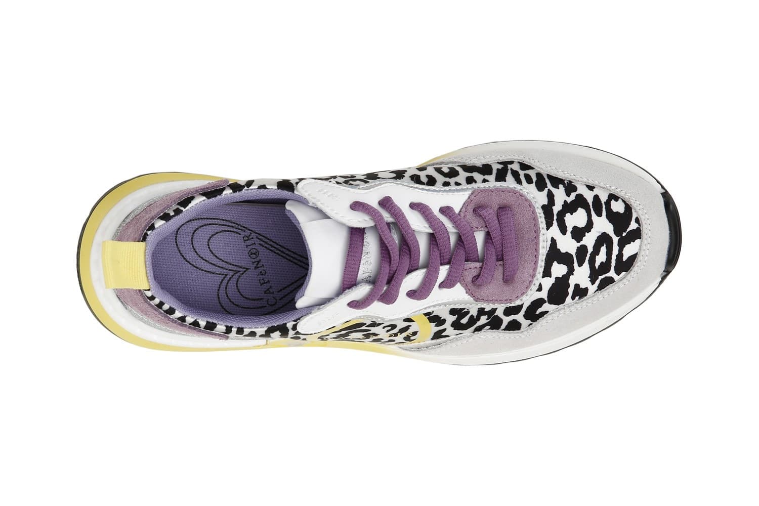 SNEAKERS ALLACCIATA IN PELLE SCAMOSCIATAE TESSUTO LEOPARDATO in Sneaker casual 3A Moda Mare Sport - Bellaria Igea Marina, commercioVirtuoso.it