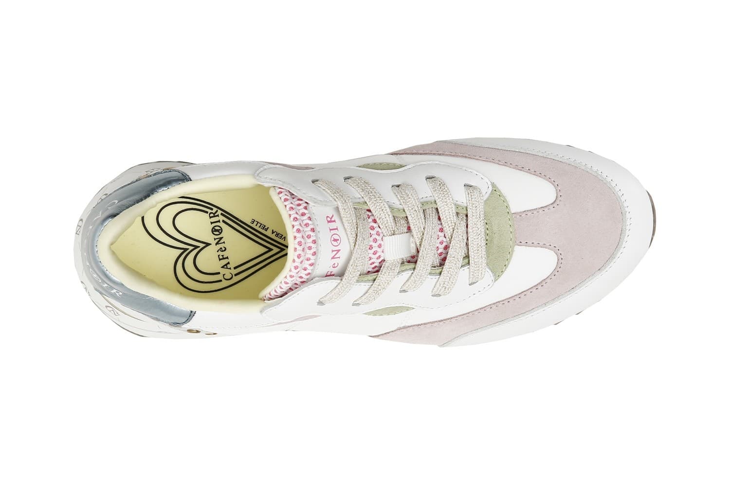 SNEAKERS IN PELLE E TESSUTO MULTICOLOR in Sneaker casual 3A Moda Mare Sport - Bellaria Igea Marina, commercioVirtuoso.it
