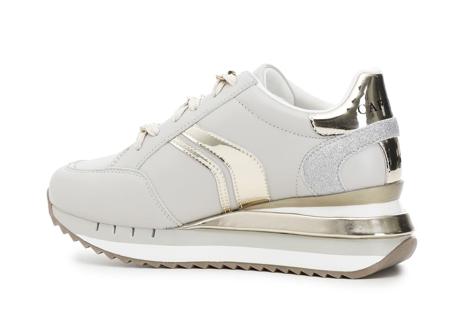 SNEAKERS IN PELLE CON DETTAGLIO CATENA in Sneaker casual 3A Moda Mare Sport - Bellaria Igea Marina, commercioVirtuoso.it