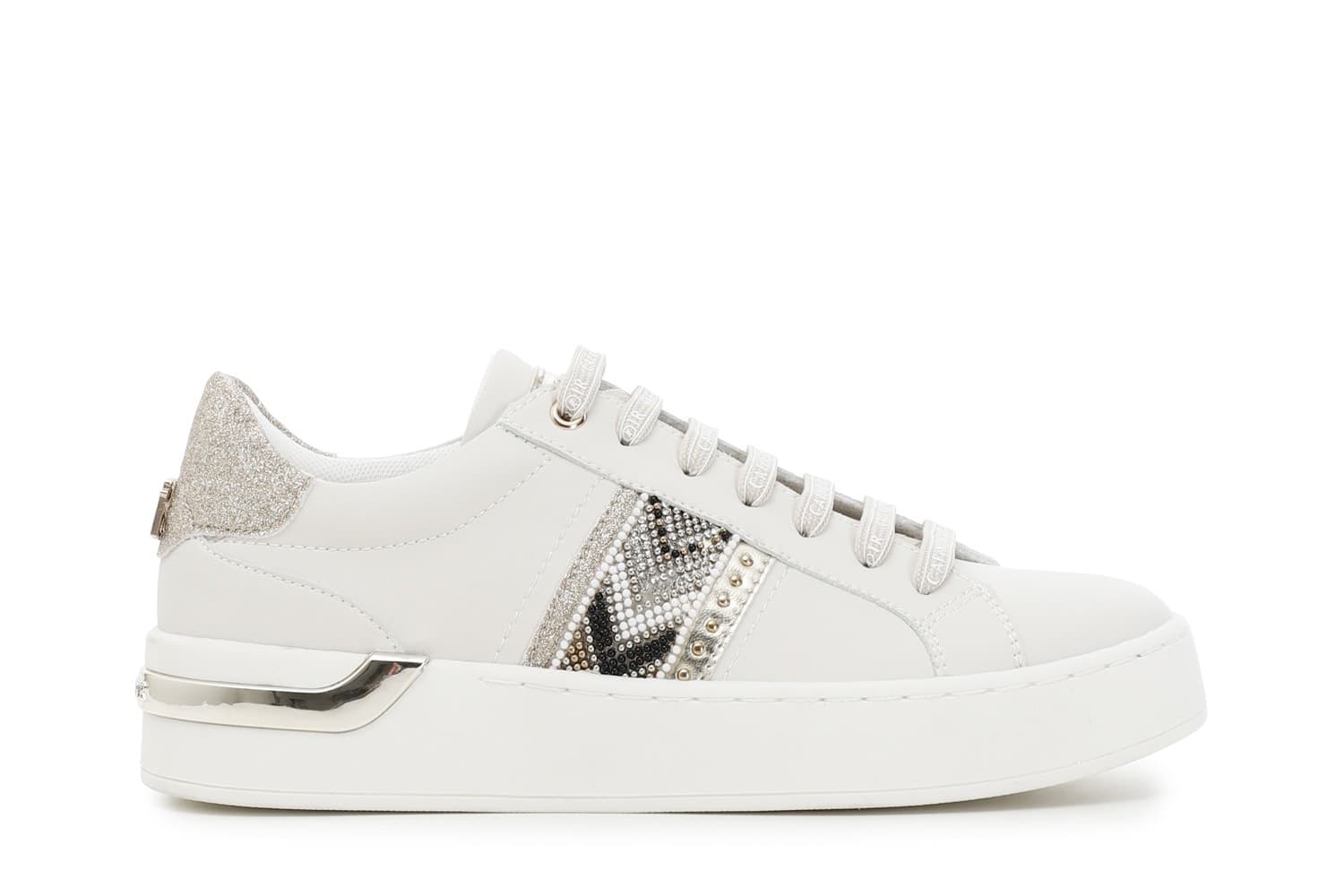 SNEAKERS CON ORNAMENTO LATERALE in Sneaker casual 3A Moda Mare Sport - Bellaria Igea Marina, commercioVirtuoso.it