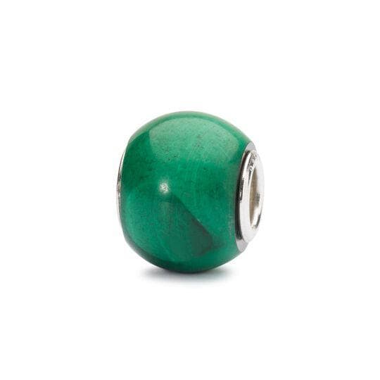 Trollbeads - Malachite Rotonda in Bead Charm Alba Gioielli - Casoria, commercioVirtuoso.it