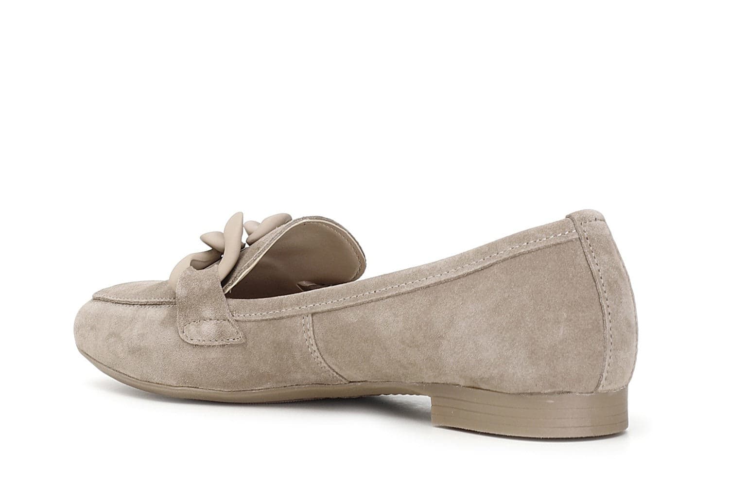 MOCASSINI IN PELLE SCAMOSCIATA CON CATENA in Loafer e mocassini 3A Moda Mare Sport - Bellaria Igea Marina, commercioVirtuoso.it