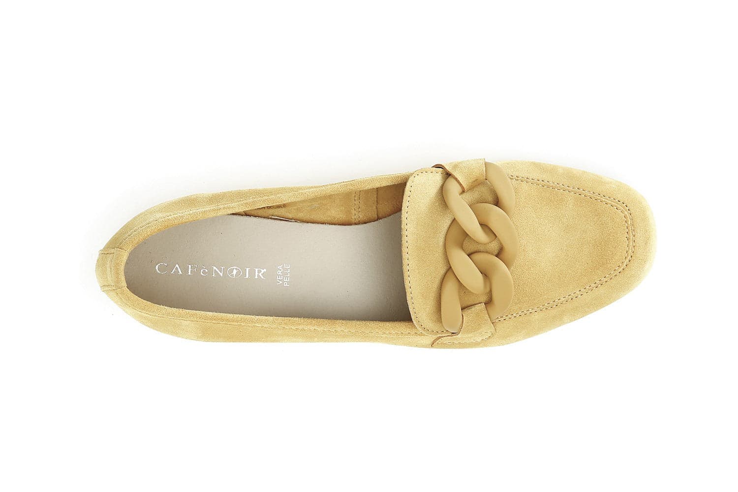 MOCASSINI IN PELLE SCAMOSCIATA CON CATENA in Loafer e mocassini 3A Moda Mare Sport - Bellaria Igea Marina, commercioVirtuoso.it