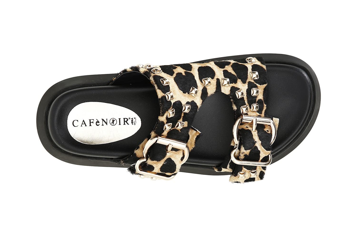 CIABATTE 2 FIBBIE IN PELLE CON PELO in Pantofole 3A Moda Mare Sport - Bellaria Igea Marina, commercioVirtuoso.it