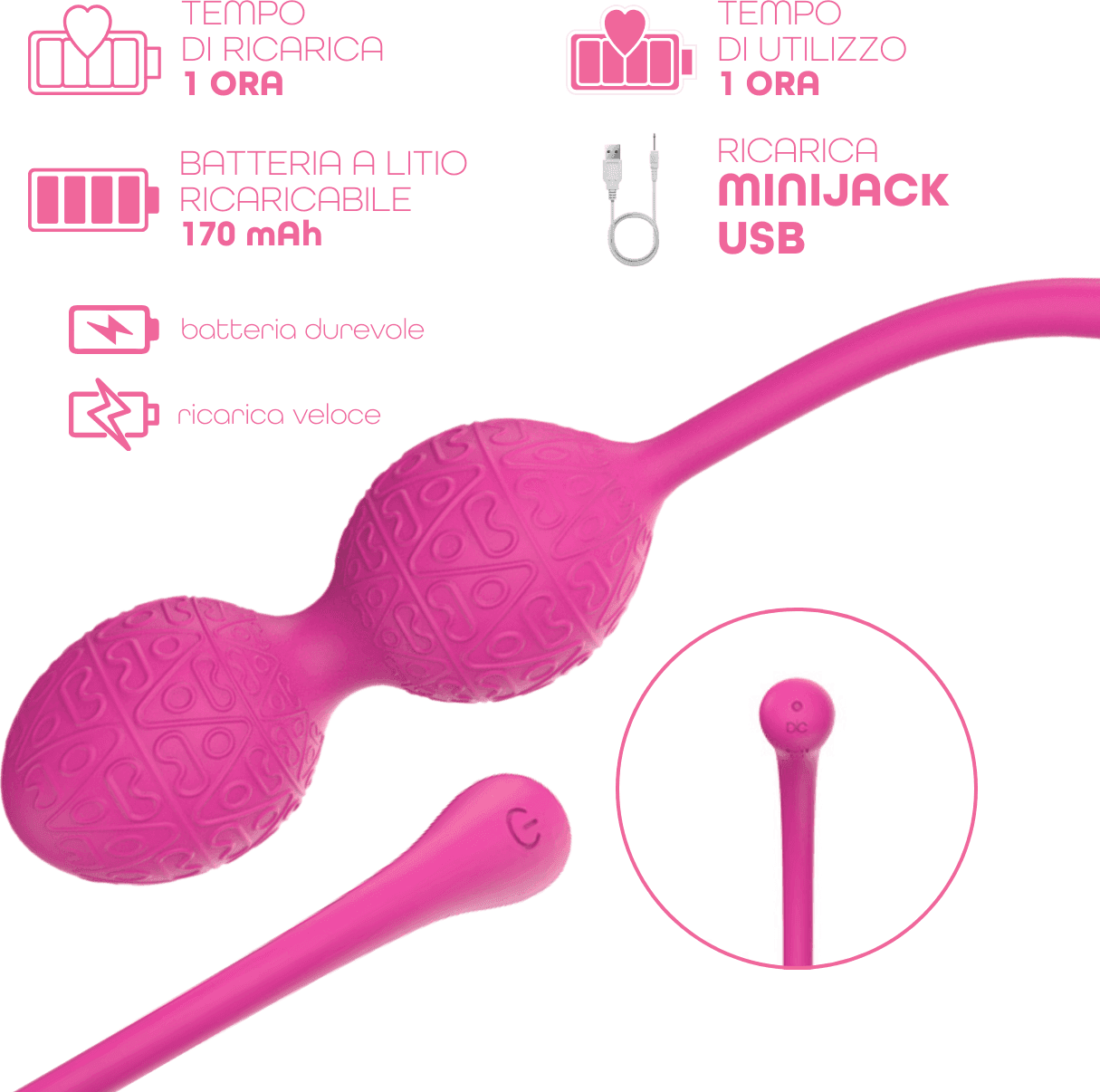 Ovetto Vibrante Stimolatore Palline Vaginali Vibranti Controllo App in Silicone in Massaggiatori elettrici manuali Do You Erotic - Napoli, commercioVirtuoso.it
