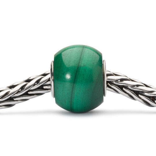 Trollbeads - Malachite Rotonda in Bead Charm Alba Gioielli - Casoria, commercioVirtuoso.it