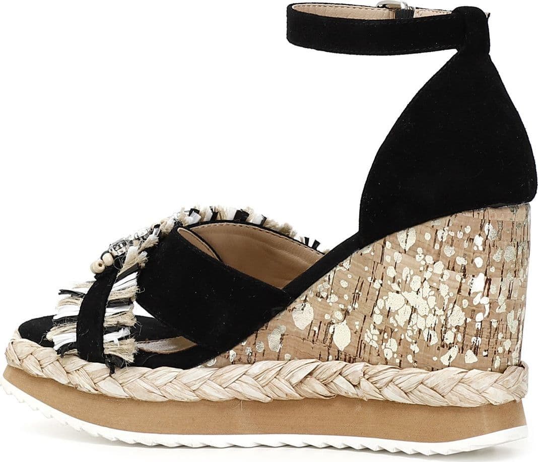 SANDALO CHIUSO SUL DIETRO RAFFIA MULTI ESTRASS in Sandali moda 3A Moda Mare Sport - Bellaria Igea Marina, commercioVirtuoso.it