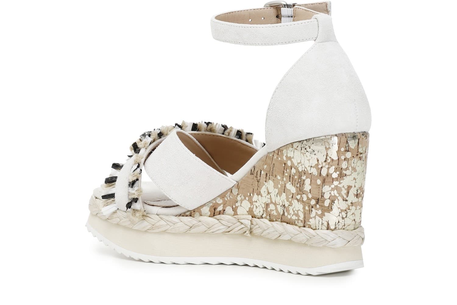 SANDALO CHIUSO SUL DIETRO RAFFIA MULTI ESTRASS in Sandali moda 3A Moda Mare Sport - Bellaria Igea Marina, commercioVirtuoso.it