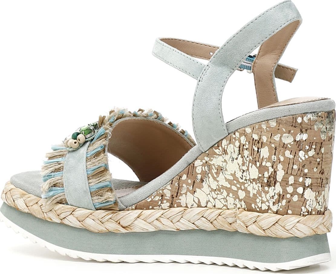 SANDALO RAFFIA MULTI E STRASS in Sandali moda 3A Moda Mare Sport - Bellaria Igea Marina, commercioVirtuoso.it