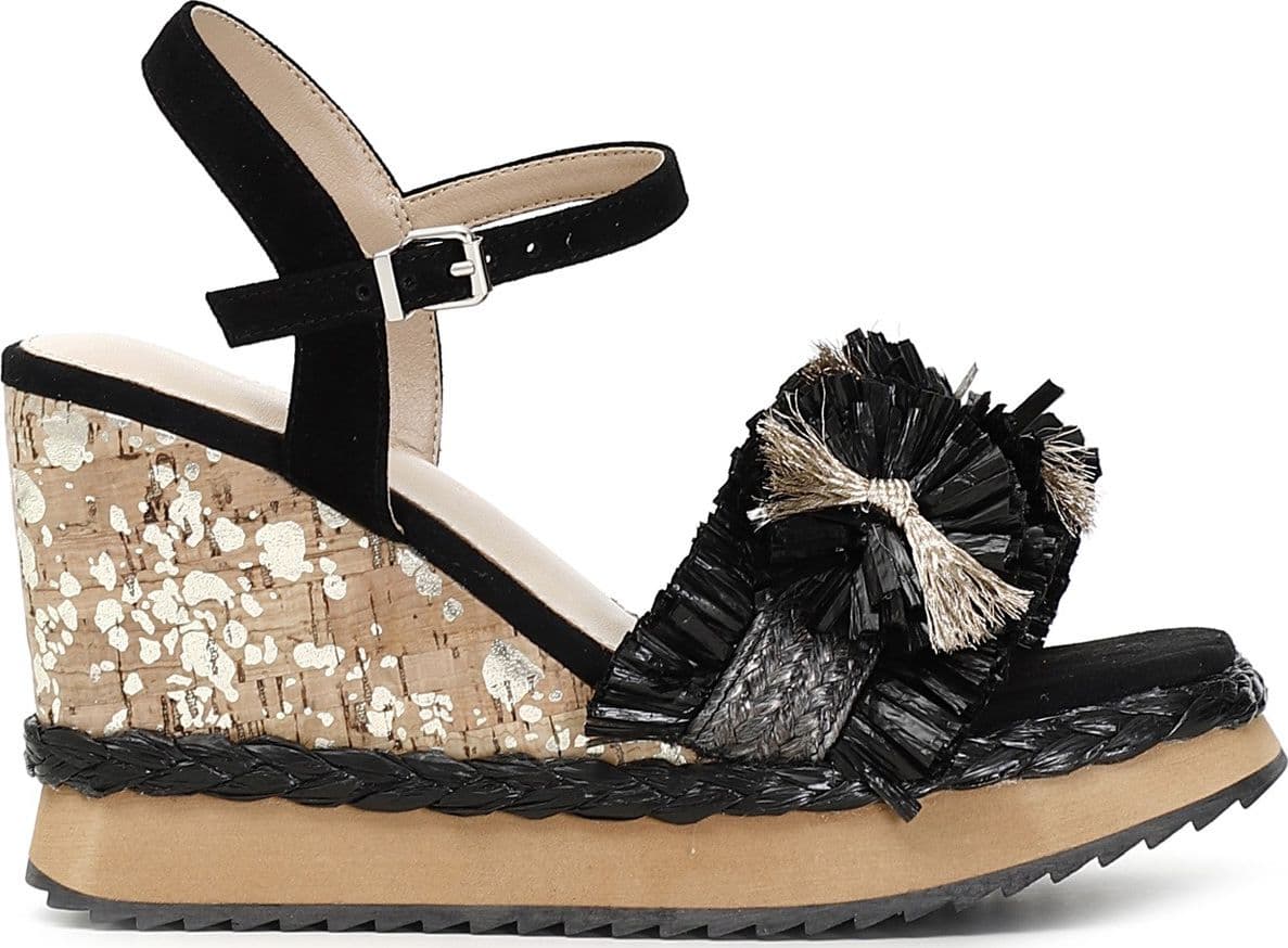 SANDALO ZEPPA RAFFIA in Sandali moda 3A Moda Mare Sport - Bellaria Igea Marina, commercioVirtuoso.it