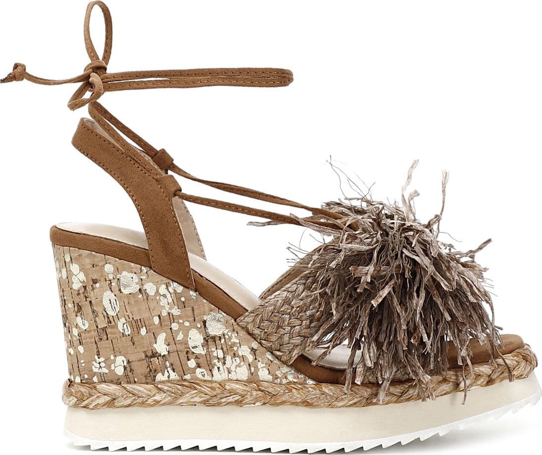 SANDALO FIOCCO RAFFIA LACCIO ALLA SCHIAVA in Sandali moda 3A Moda Mare Sport - Bellaria Igea Marina, commercioVirtuoso.it