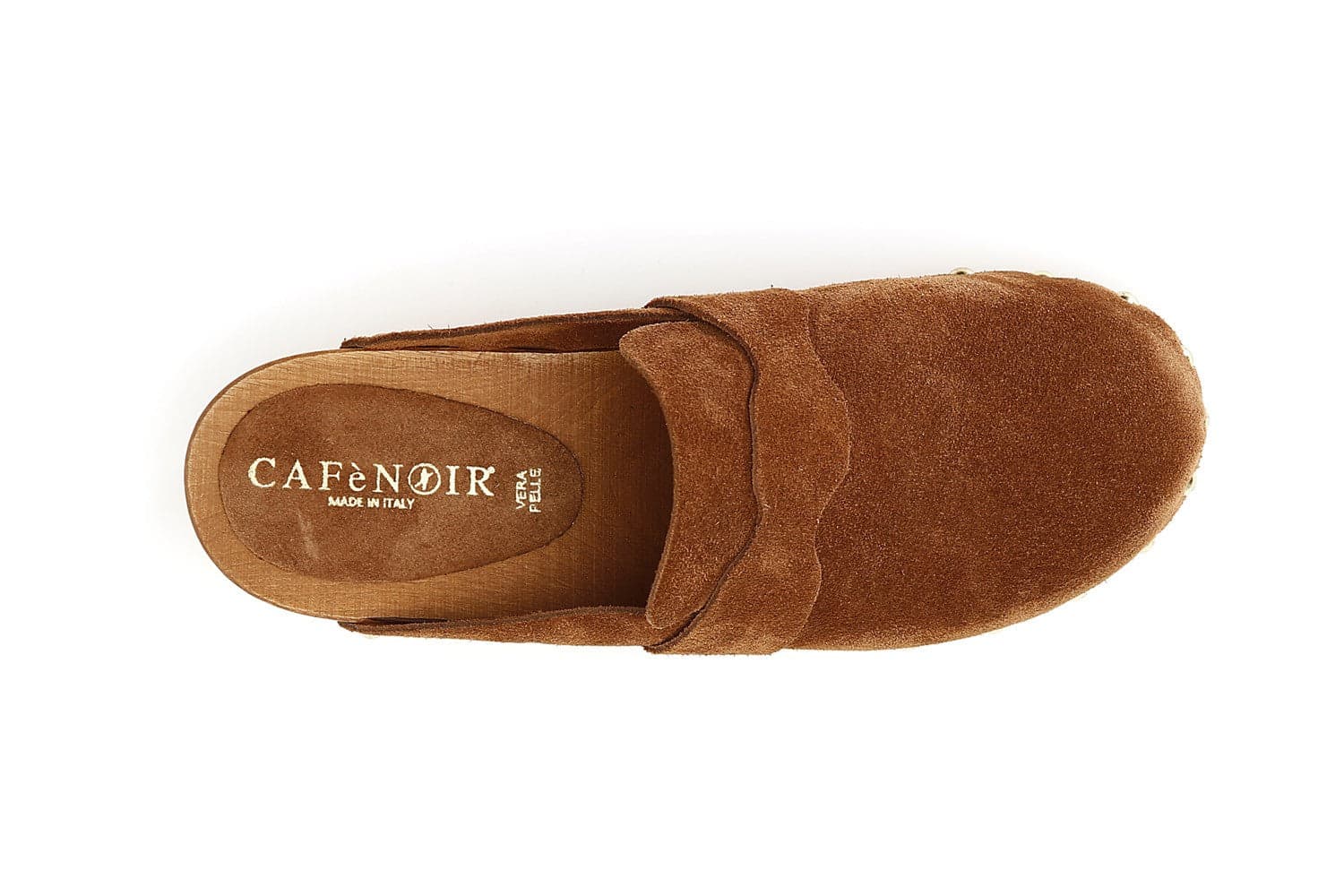 SABOT IN PELLE SCAMOSCIATA in Pantofole 3A Moda Mare Sport - Bellaria Igea Marina, commercioVirtuoso.it