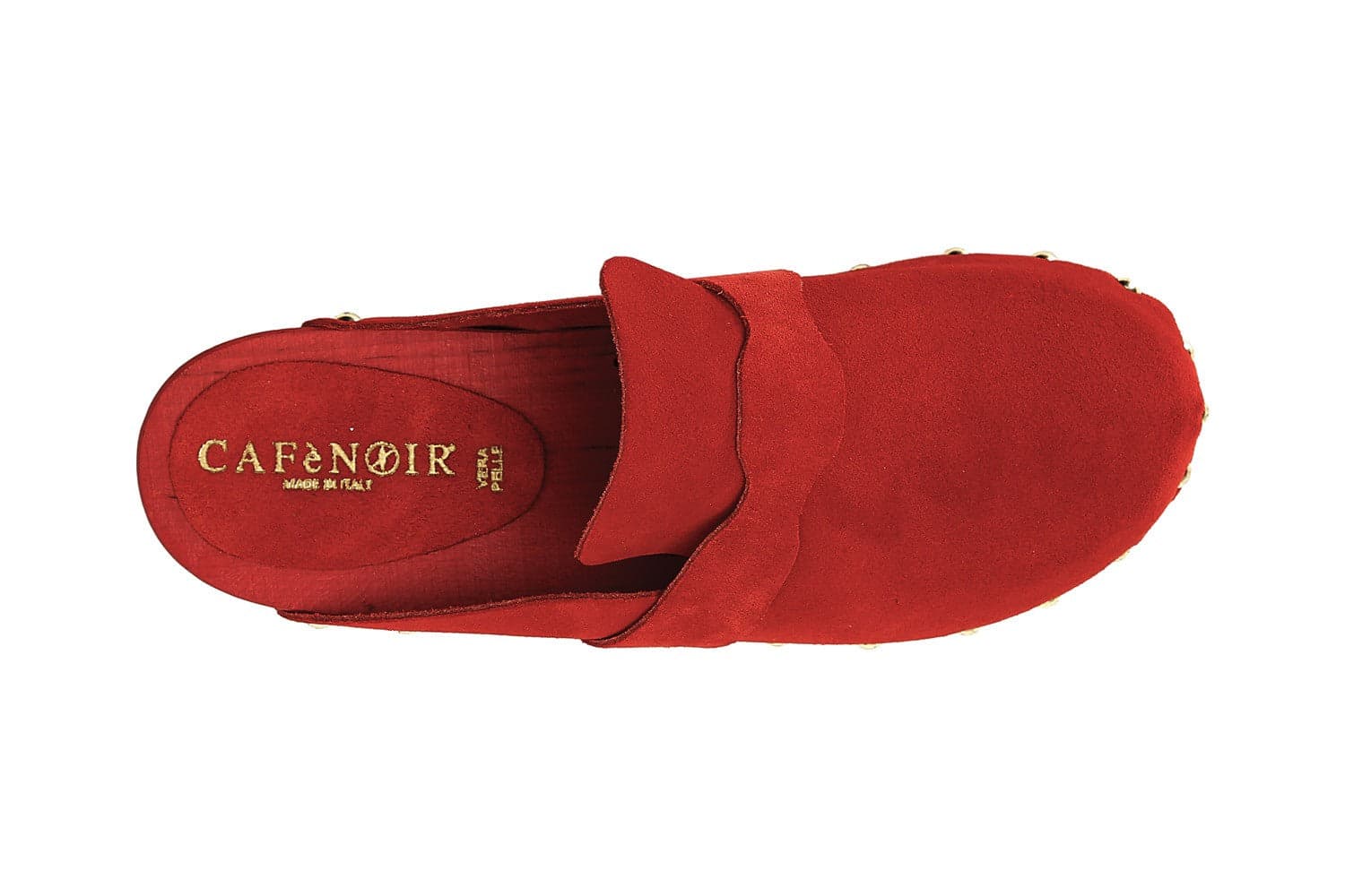 SABOT IN PELLE SCAMOSCIATA in Pantofole 3A Moda Mare Sport - Bellaria Igea Marina, commercioVirtuoso.it