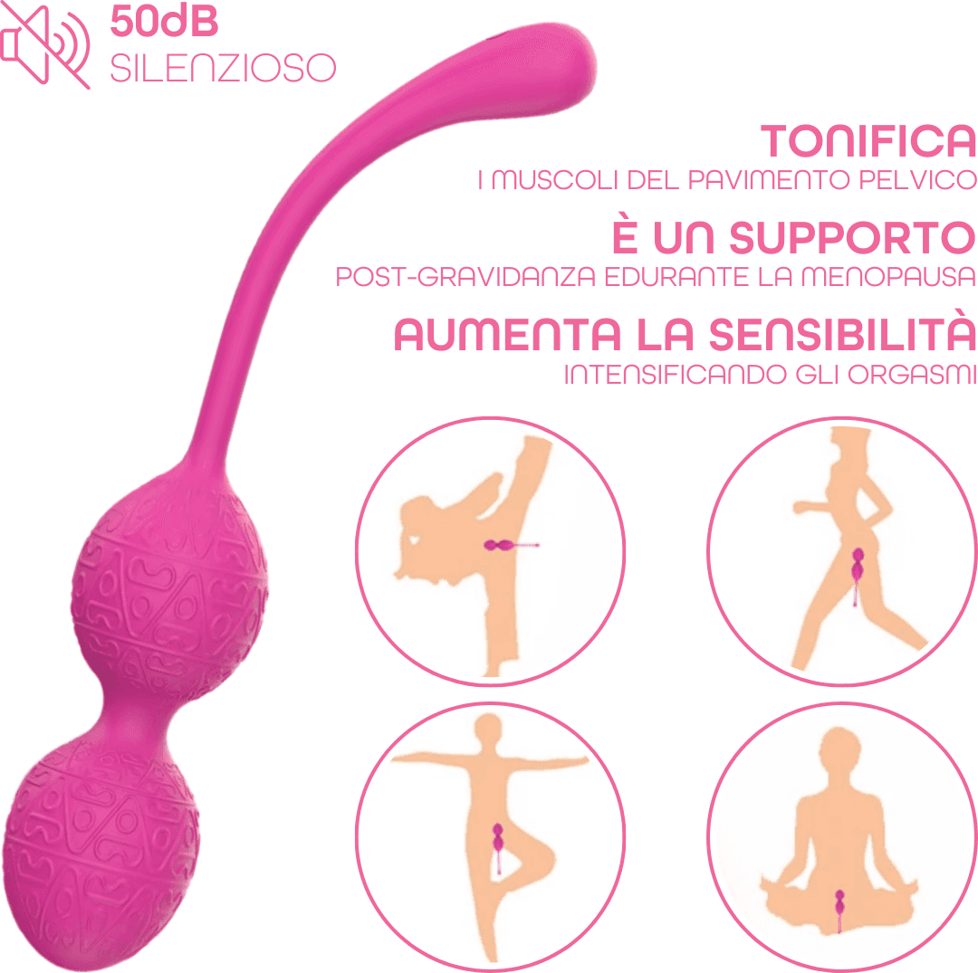 Ovetto Vibrante Stimolatore Palline Vaginali Vibranti Controllo App in Silicone in Massaggiatori elettrici manuali Do You Erotic - Napoli, commercioVirtuoso.it