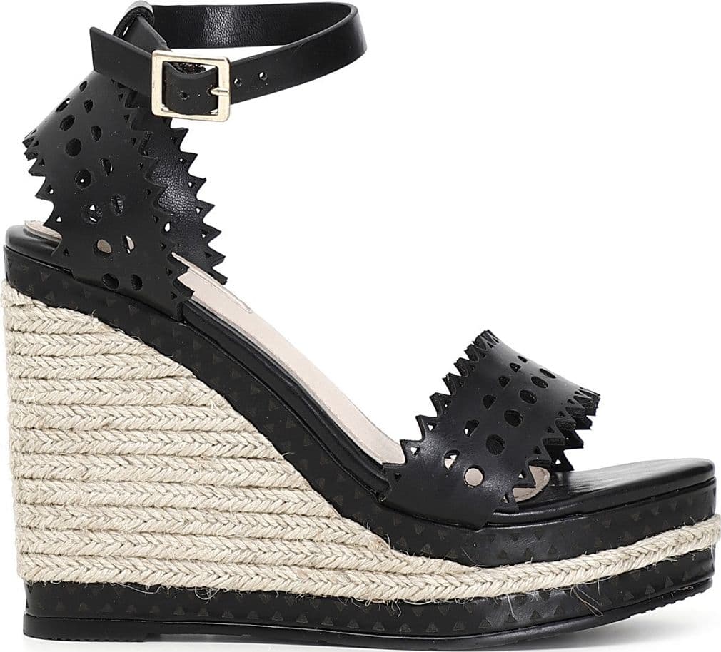 SANDALO TRAFORATO SU ZEPPA CORDA in Sandali moda 3A Moda Mare Sport - Bellaria Igea Marina, commercioVirtuoso.it