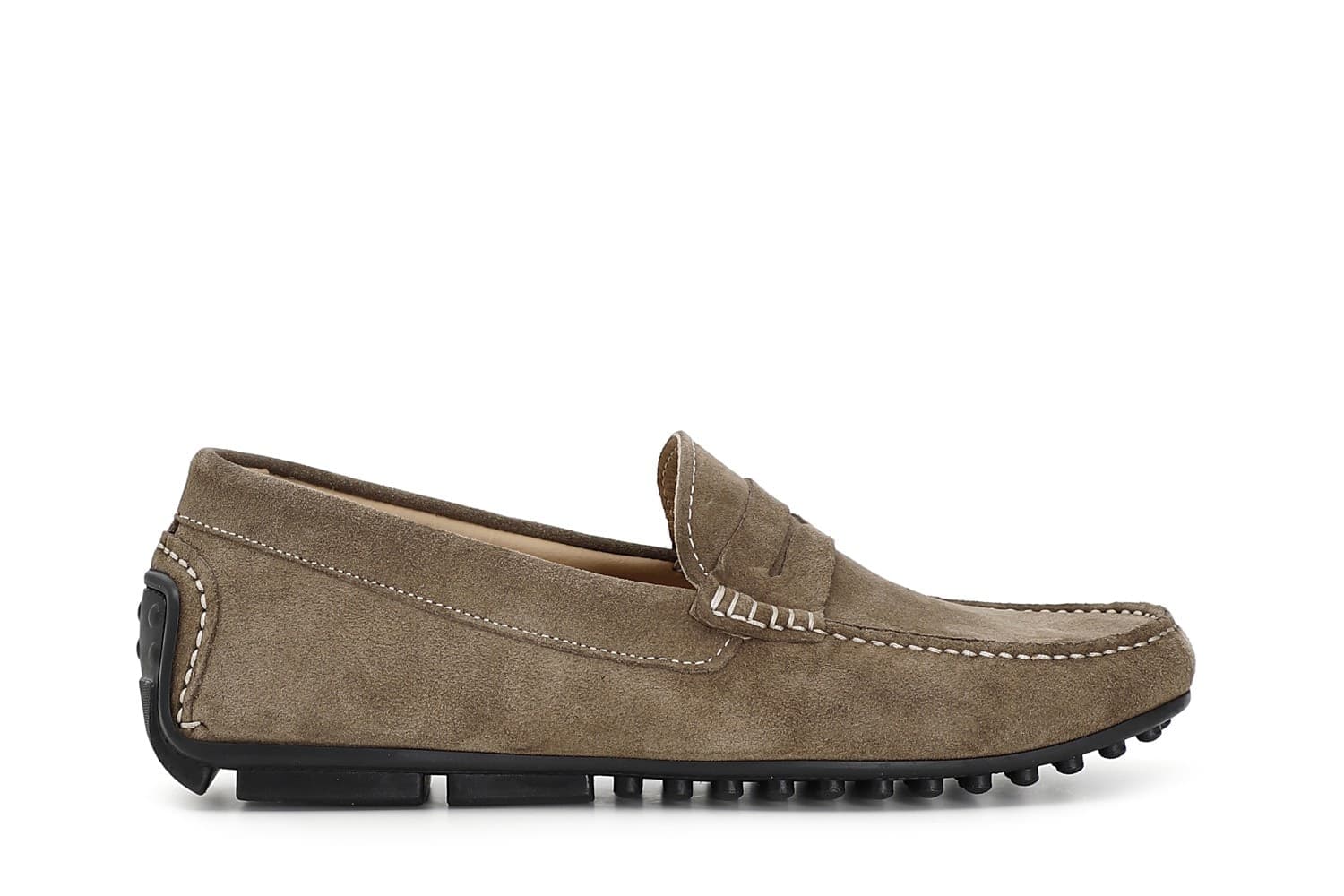 MOCASSINO IN PELLE SCAMOSCIATA in Loafer e mocassini 3A Moda Mare Sport - Bellaria Igea Marina, commercioVirtuoso.it