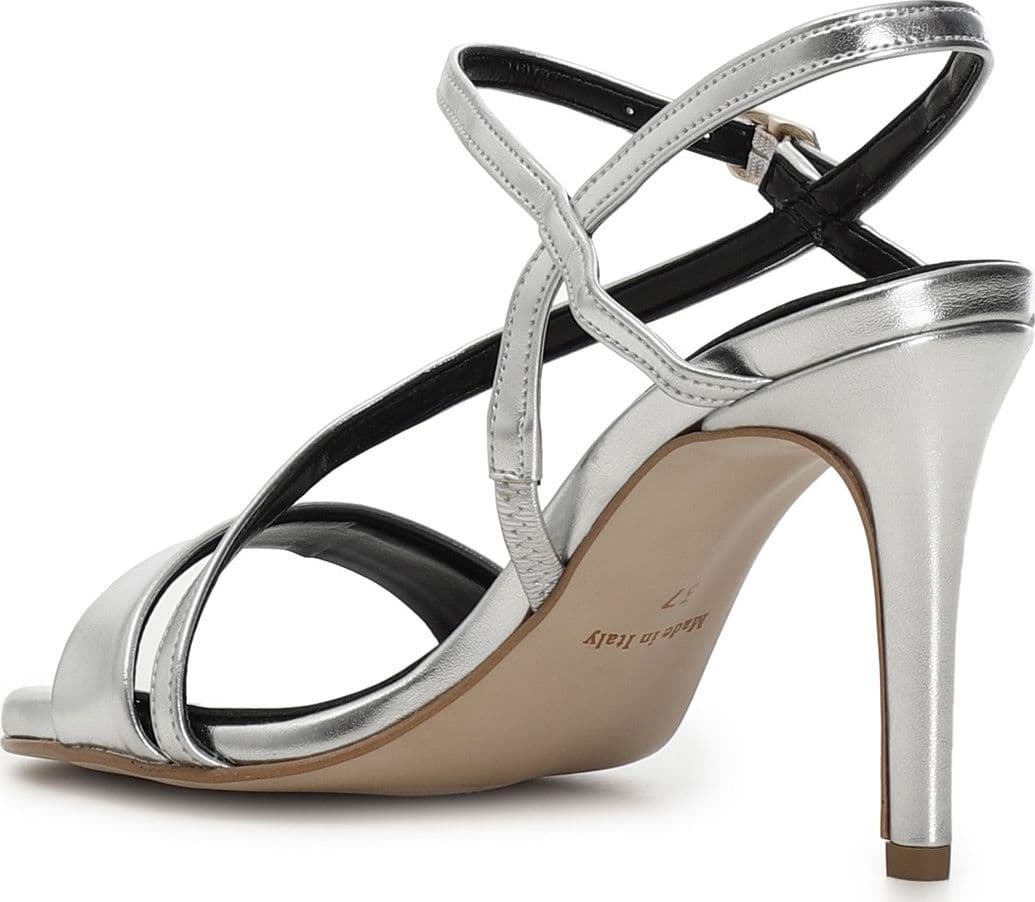 SANDALI ASIMMETRICI METALLIZZATI in Sandali moda 3A Moda Mare Sport - Bellaria Igea Marina, commercioVirtuoso.it