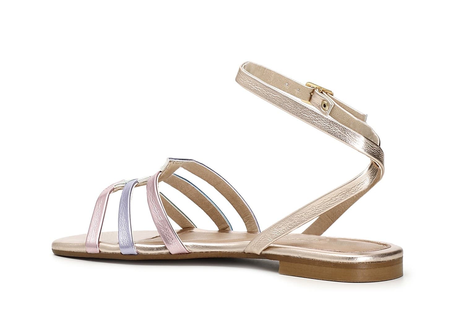 SANDALI IN METALLIZZATO MULTICOLOR in Sandali moda 3A Moda Mare Sport - Bellaria Igea Marina, commercioVirtuoso.it