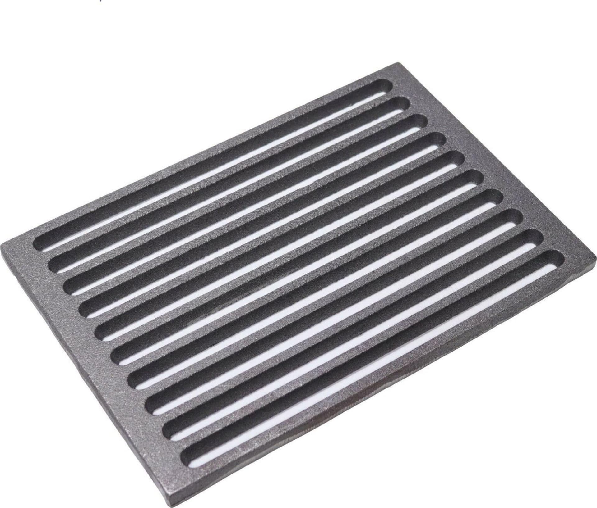 GRIGLIA PER STUFA A LEGNA IN GHISA / CAMINO CM 19 X 24 UNIVERSALE