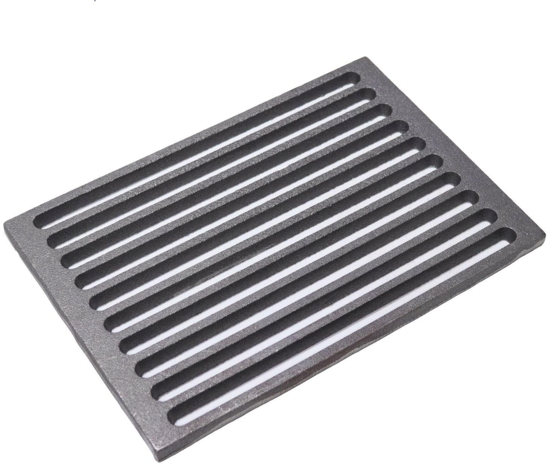 GRIGLIA PER STUFA A LEGNA IN GHISA / CAMINO CM 19 X 24 UNIVERSALE