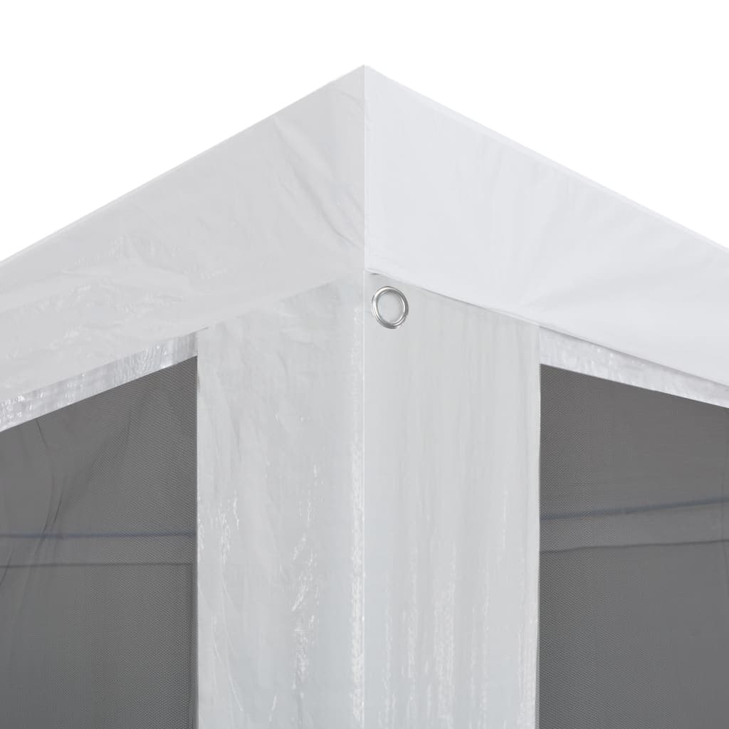 Tenda per Feste Bianco e Nero con 4 Pareti in Rete 4x3 m in Stelle filanti e pendenti a spirale Esplodia - Napoli, commercioVirtuoso.it