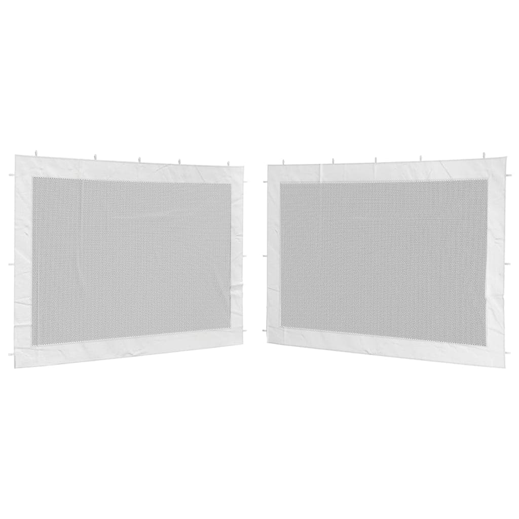 Pareti per Tendostruttura Bianco e Nero in Rete Materiale PE 2 pz in Tende per eventi e tendoni Esplodia - Napoli, commercioVirtuoso.it