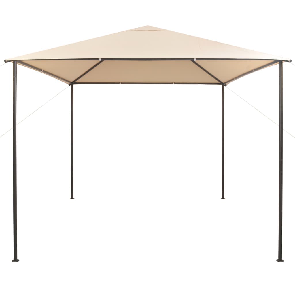 Gazebo Padiglione Tenda Tettoia  Acciaio Beige Telaio in Acciaio  3x3 m in Gazebo Esplodia - Napoli, commercioVirtuoso.it