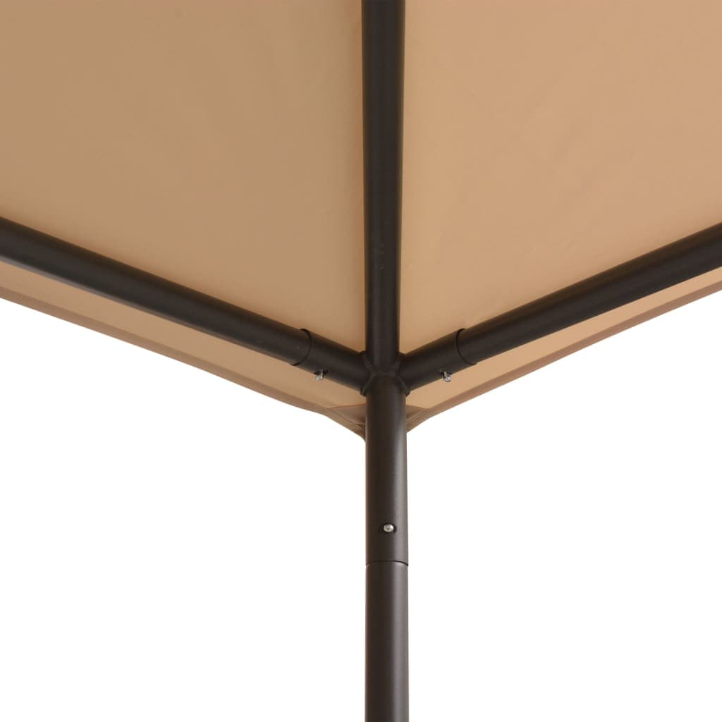 Gazebo Padiglione Tenda Tettoia  Acciaio Beige Telaio in Acciaio  3x3 m in Gazebo Esplodia - Napoli, commercioVirtuoso.it