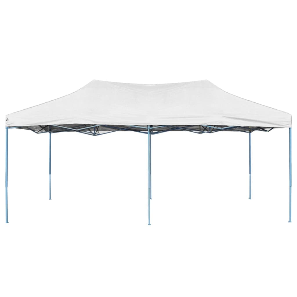 Gazebo Bianco Tessuto Oxford Professionale Design Pieghevole 3x6 m Acciaio in Gazebo Esplodia - Napoli, commercioVirtuoso.it