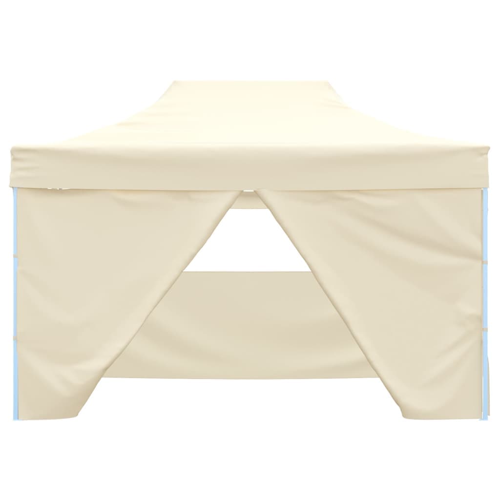 Gazebo Professionale Crema Pieghevole con 4 Pareti Acciaio Resistente 3x4m in Gazebo Esplodia - Napoli, commercioVirtuoso.it