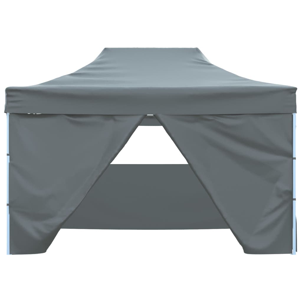 Gazebo Professionale Pieghevole 4 Pareti Acciaio Antracite 3x4m in Gazebo Esplodia - Napoli, commercioVirtuoso.it