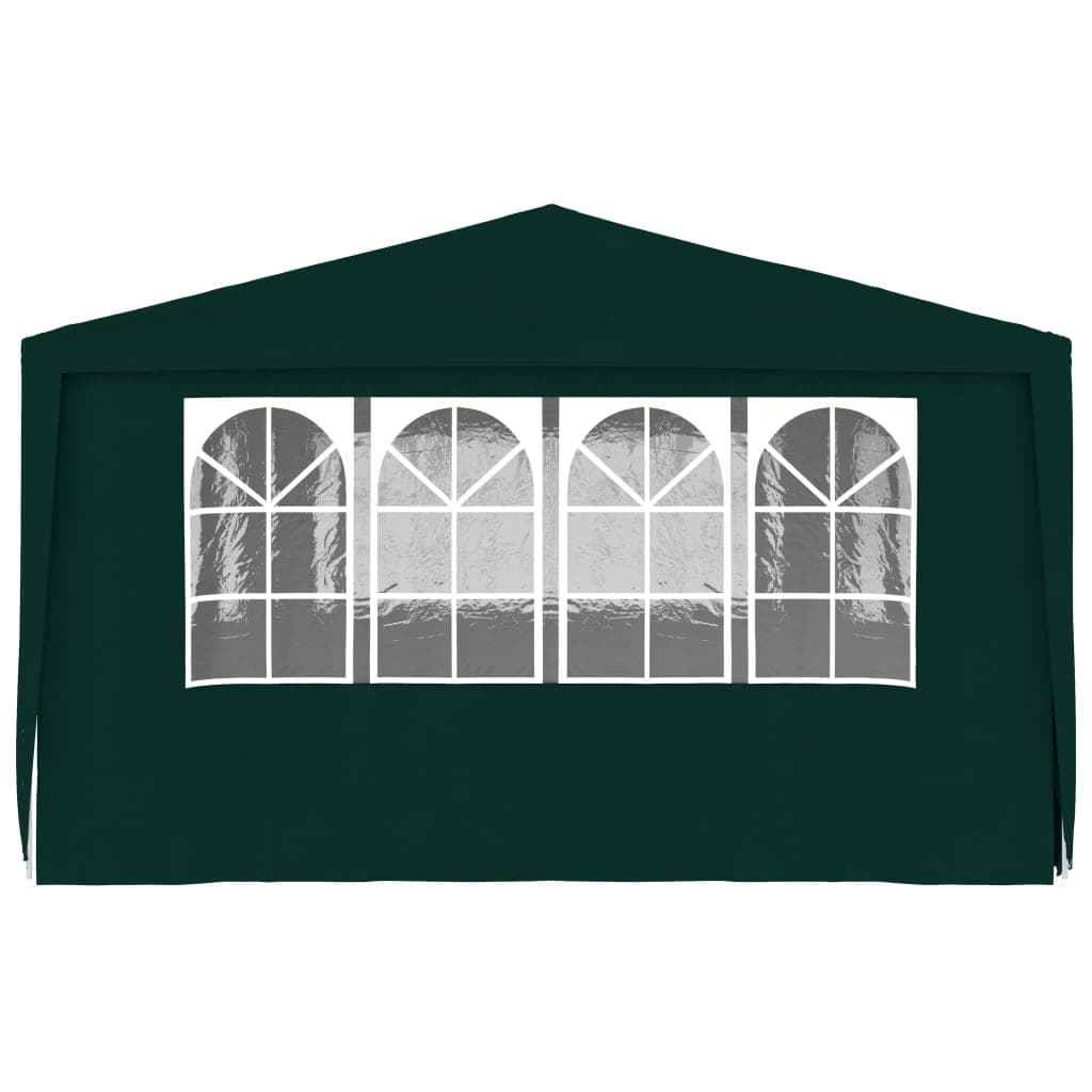 Gazebo Professionale Verde con Pareti Resistente All'acqua 4x6 m 90 g/m² in Gazebo Esplodia - Napoli, commercioVirtuoso.it