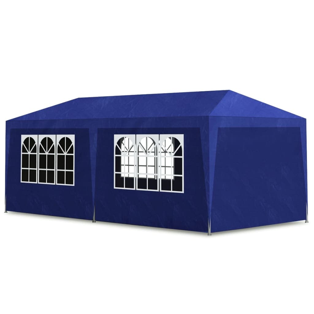 Tenda per Feste Blu Altezza 2 Metri Resistente All'acqua e ai Raggi UV in Gazebo Esplodia - Napoli, commercioVirtuoso.it
