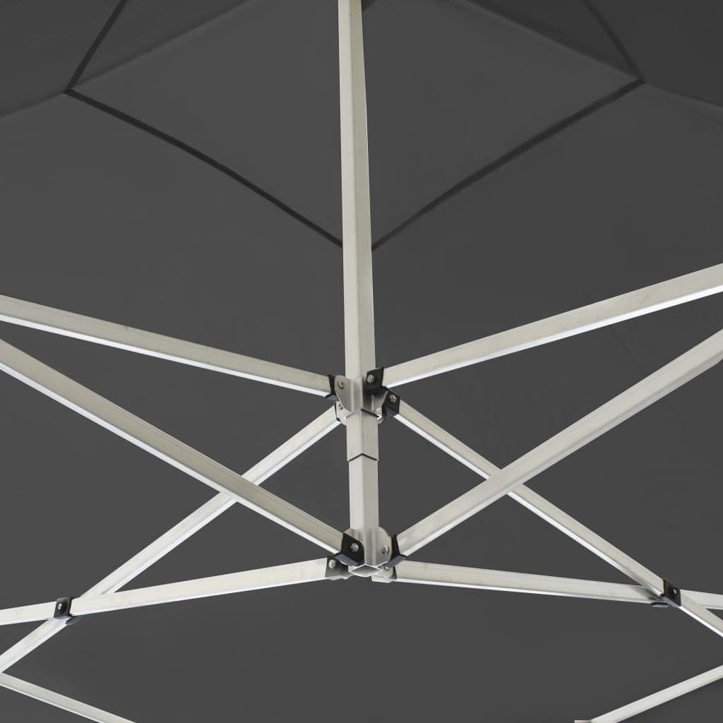 Gazebo Professionale Antracite Design Pieghevole Tessuto Oxford 2x2 m in Gazebo Esplodia - Napoli, commercioVirtuoso.it